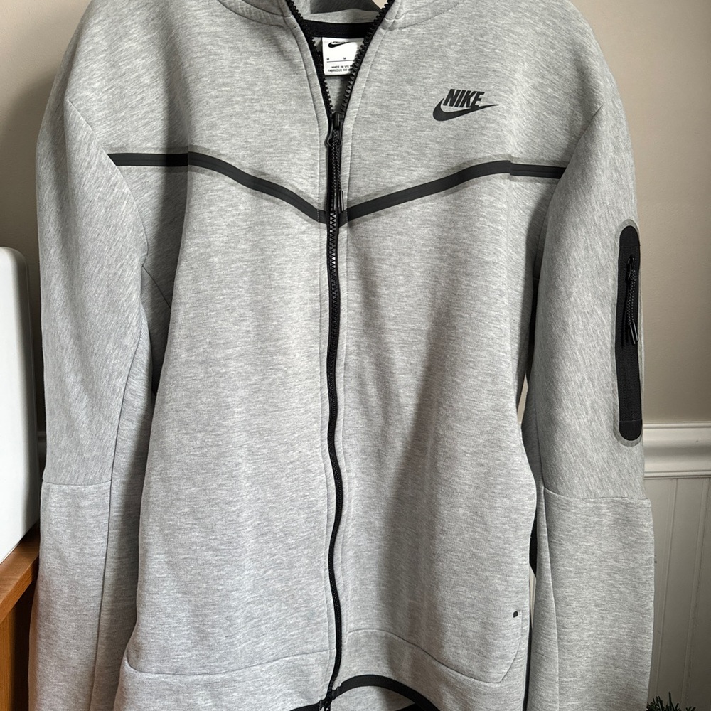 Nike Gray Zip-Up Jacket (like new but have worn many times)
